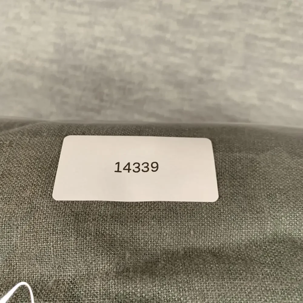 Onia Pants Mens XL Green Linen Viscose Elastic Waist Straight Leg Chino Casual